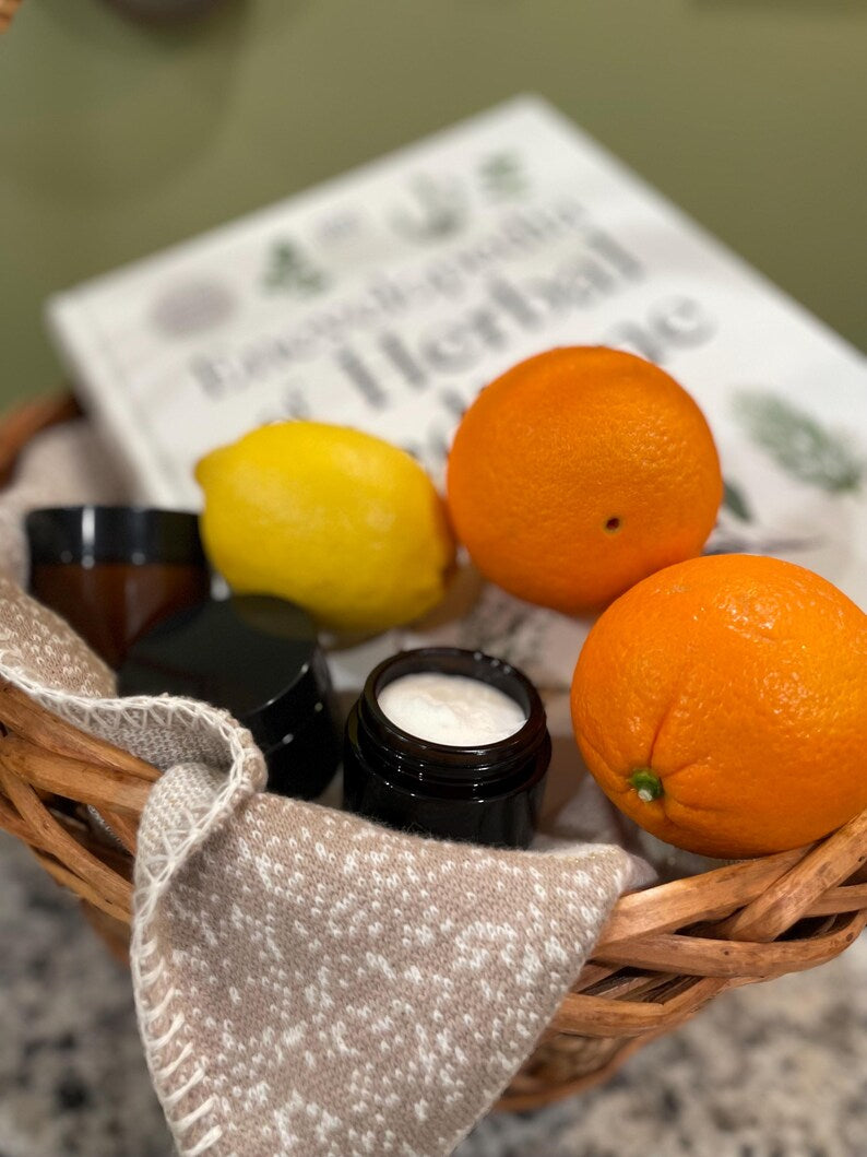 Citrus- Orange and Lemon-Whipped Tallow Cream