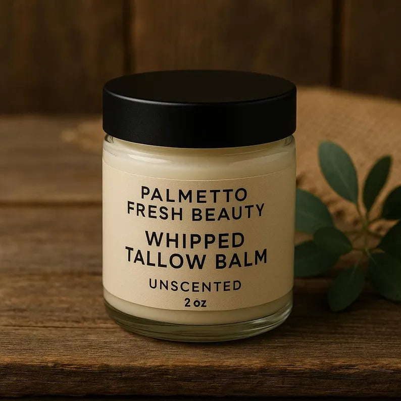 Unscented Whipped Tallow Cream – Locally Sourced & Deeply Moisturizing